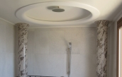 Pair of scagliola column ( 1 / 2 ) 