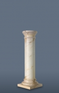 Medium scagliola column ( 1 / 2 ) 