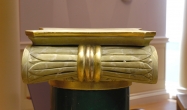 Gilded Ionic capital detail ( 1 / 2 )
