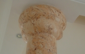Scagliola column capital detail ( 1 / 2 ) 